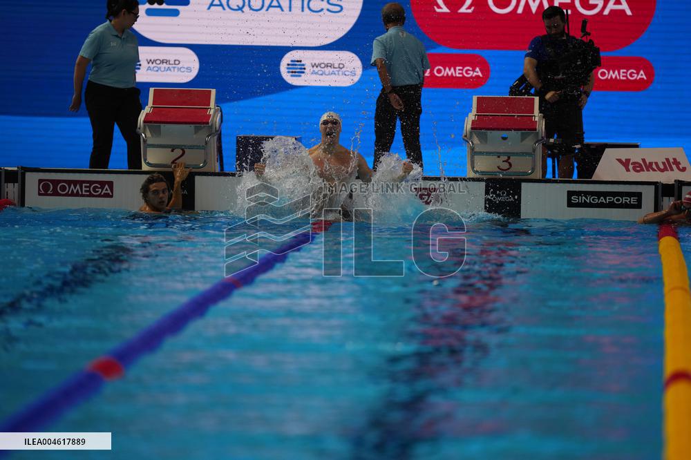 Maxime Grousset Wins Second Butterfly Title - Singapore