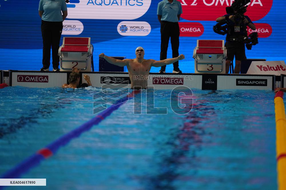 Maxime Grousset Wins Second Butterfly Title - Singapore