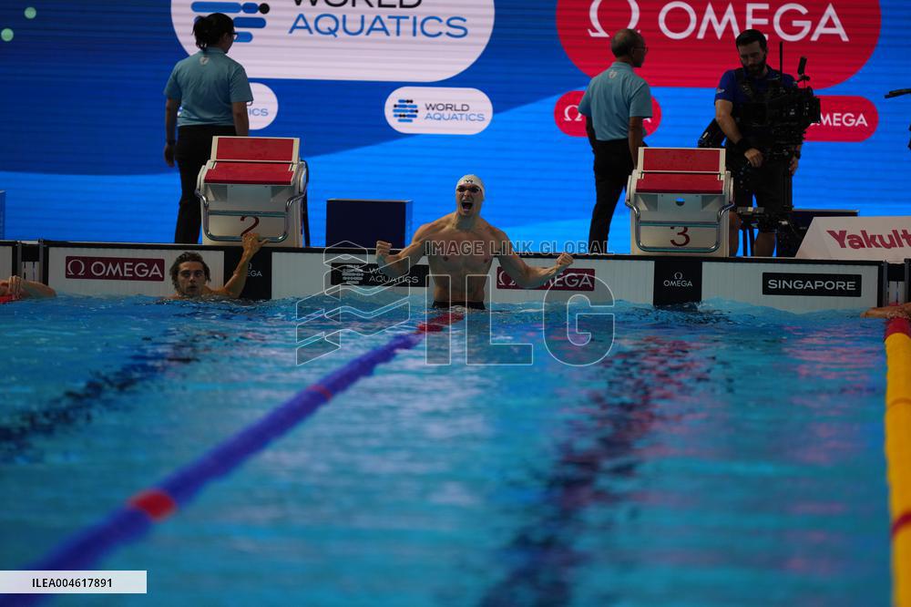 Maxime Grousset Wins Second Butterfly Title - Singapore