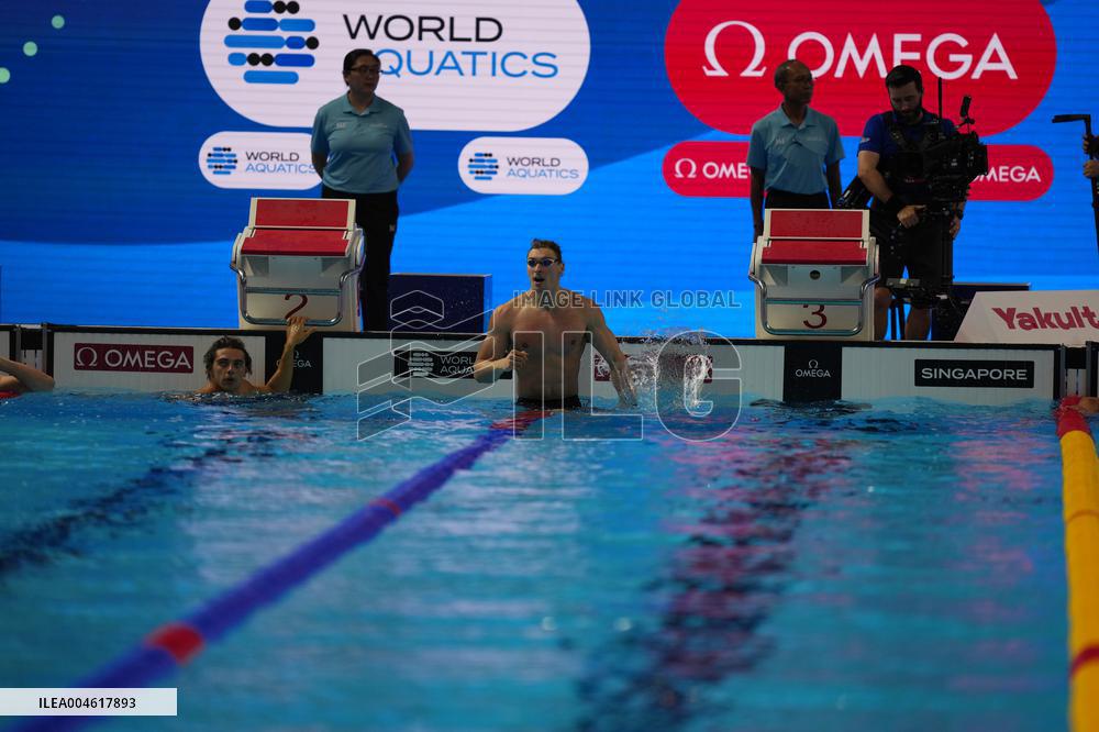 Maxime Grousset Wins Second Butterfly Title - Singapore