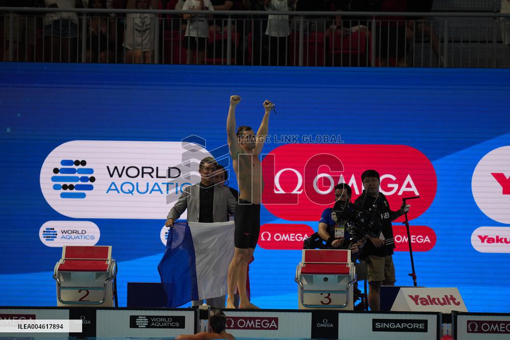 Maxime Grousset Wins Second Butterfly Title - Singapore