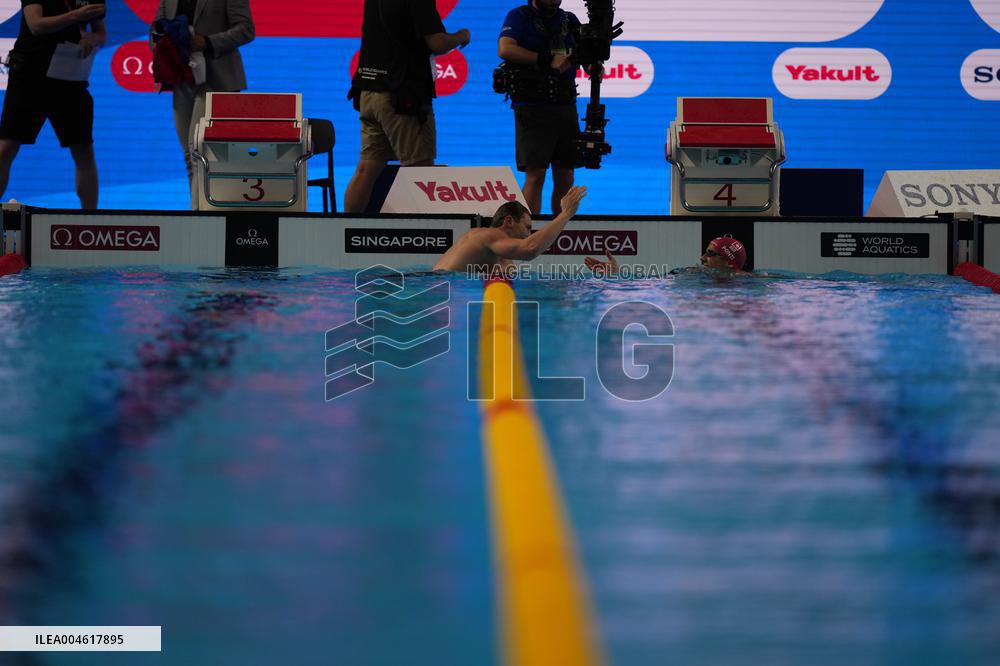 Maxime Grousset Wins Second Butterfly Title - Singapore