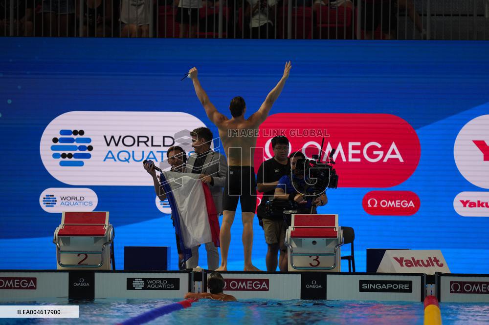 Maxime Grousset Wins Second Butterfly Title - Singapore