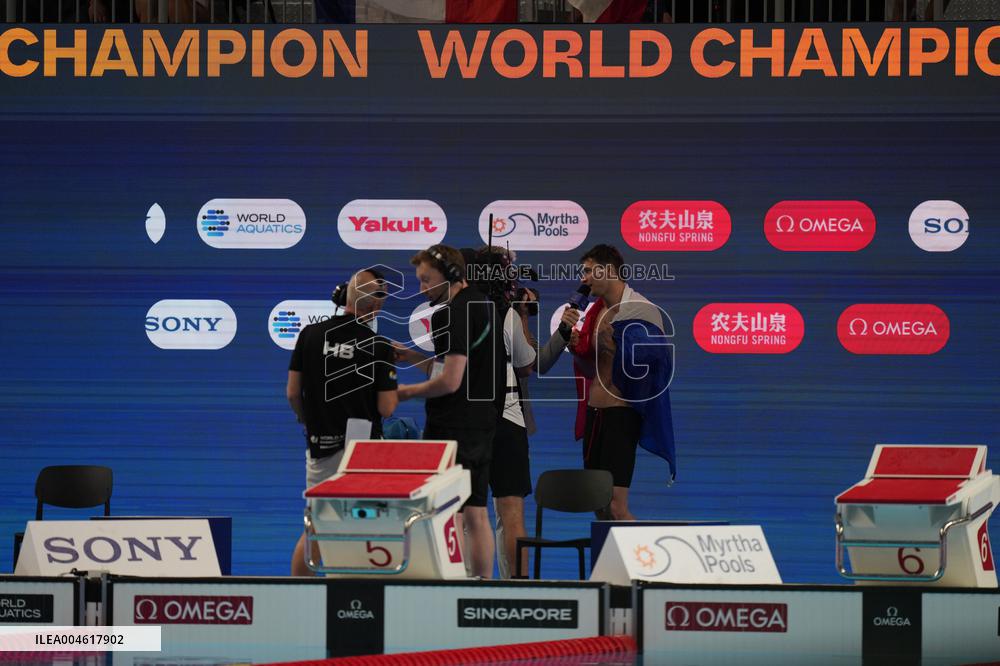 Maxime Grousset Wins Second Butterfly Title - Singapore