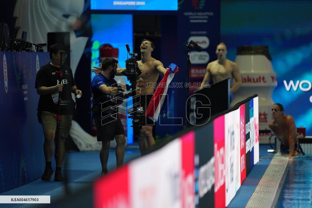 Maxime Grousset Wins Second Butterfly Title - Singapore