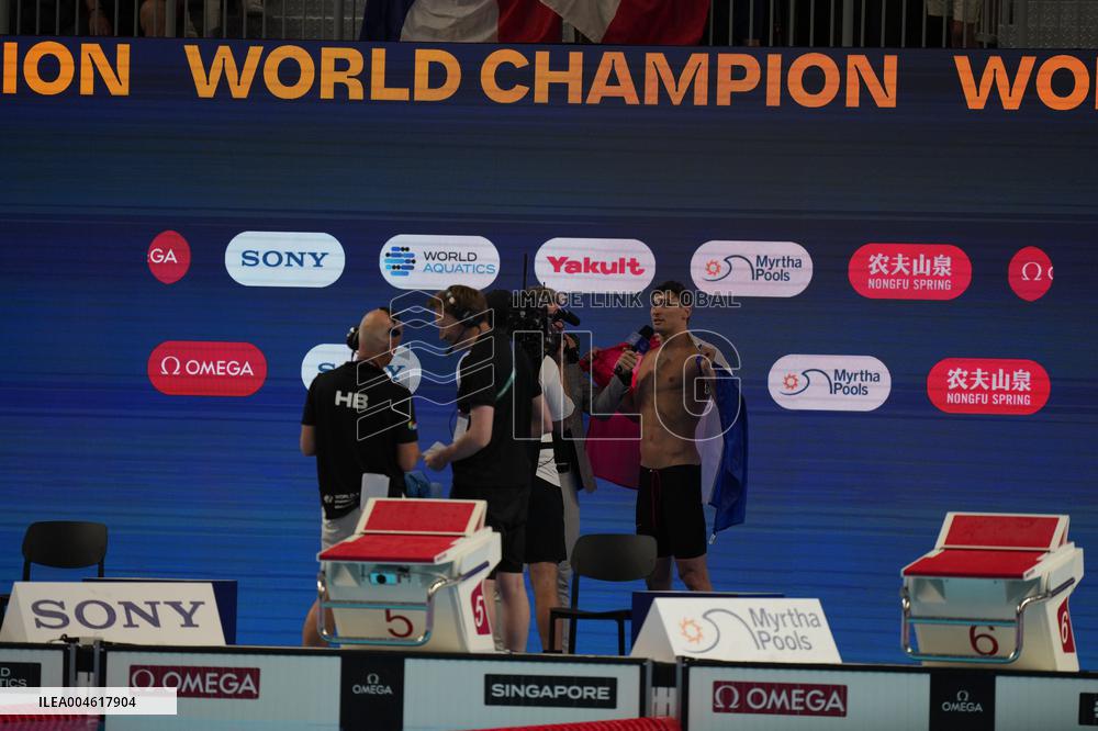 Maxime Grousset Wins Second Butterfly Title - Singapore