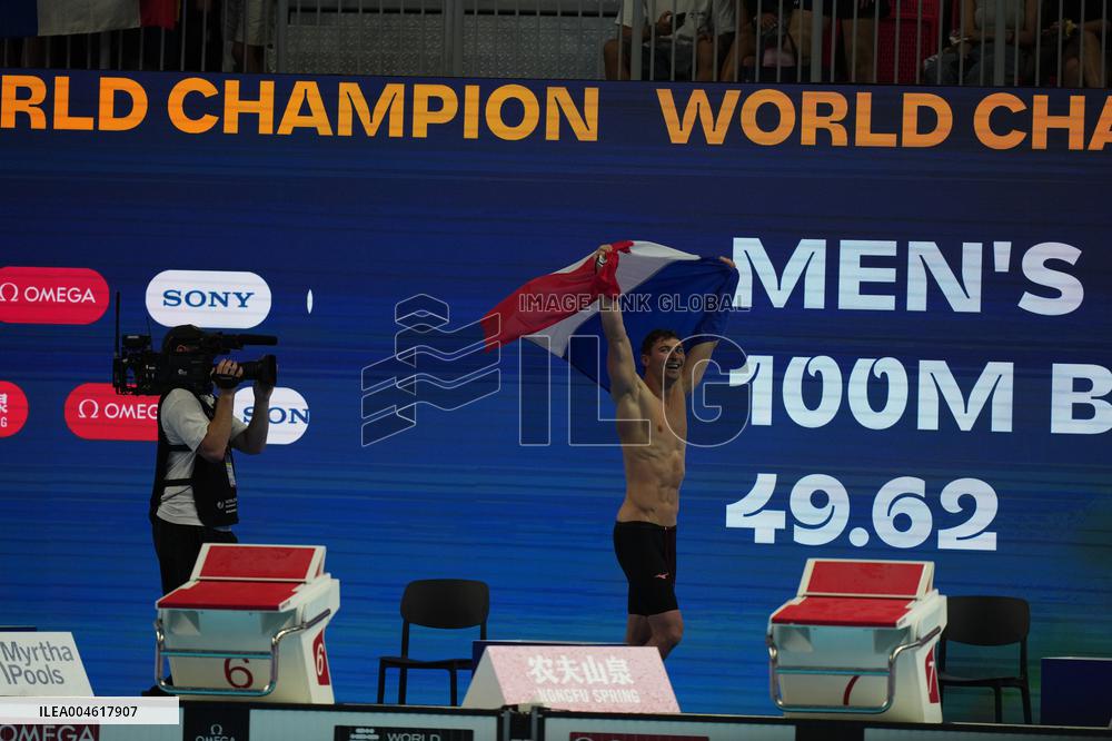 Maxime Grousset Wins Second Butterfly Title - Singapore