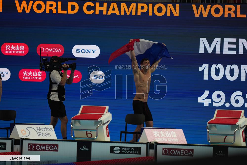 Maxime Grousset Wins Second Butterfly Title - Singapore