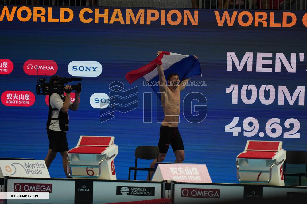 Maxime Grousset Wins Second Butterfly Title - Singapore