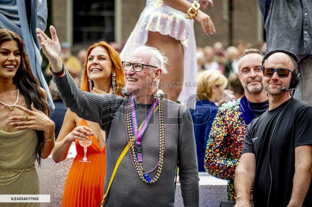 Canal Parade in Amsterdam - Netherlands
