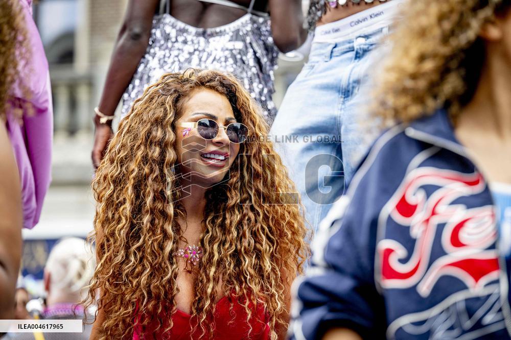 Canal Parade in Amsterdam - Netherlands