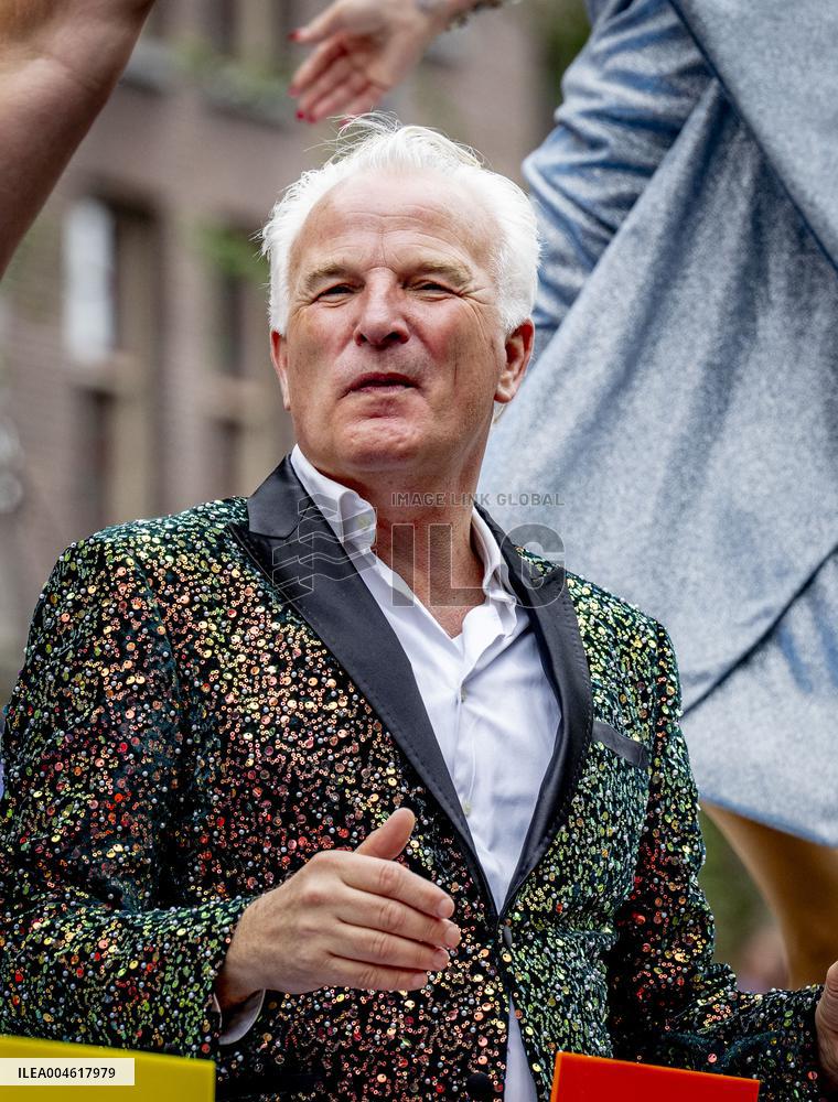 Canal Parade in Amsterdam - Netherlands