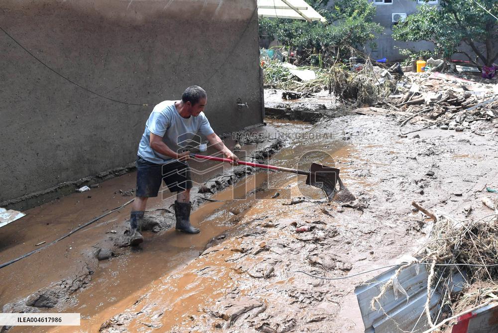 Deadly Floods Aftermath in Northern China - Xinglong