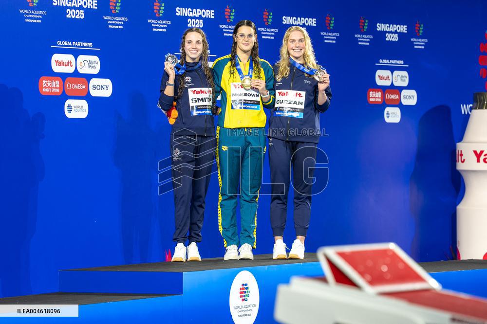 World Aquatics Championships 2025 - Day 23 - Singapore