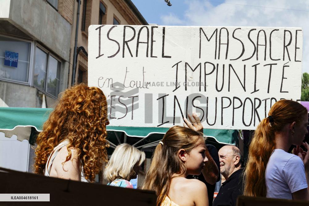 Pro-Palestinian Protest - Montauban