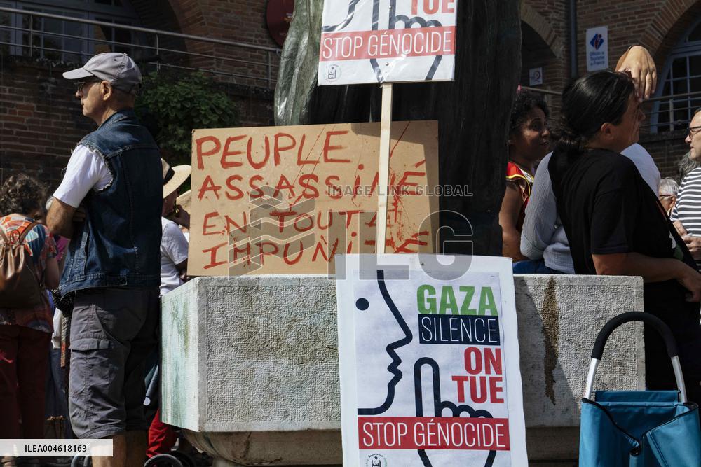 Pro-Palestinian Protest - Montauban