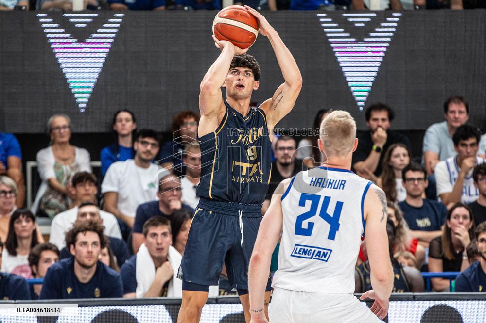 BASKET - Amichevole - Trentino Basket Cup - Italy vs Iceland