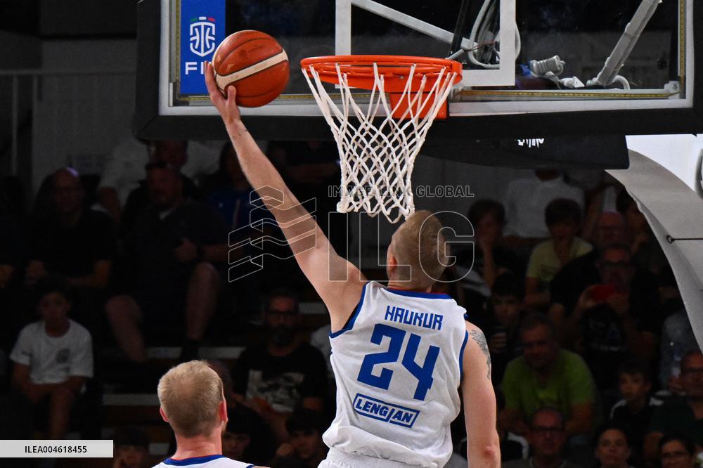 BASKET - Amichevole - Trentino Basket Cup - Italy vs Iceland