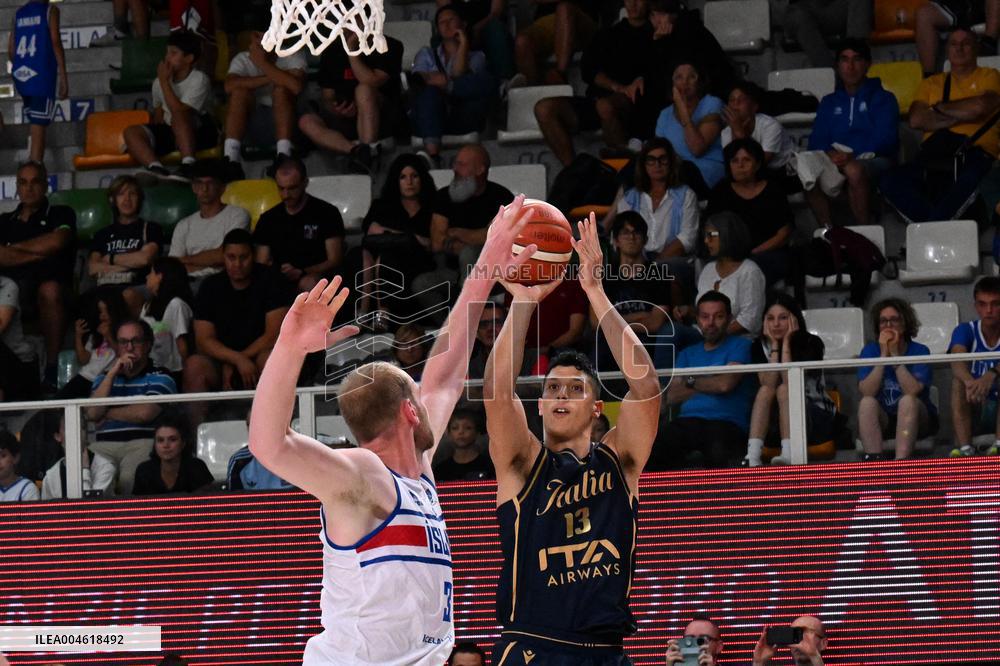 BASKET - Amichevole - Trentino Basket Cup - Italy vs Iceland
