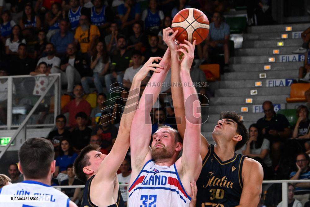 BASKET - Amichevole - Trentino Basket Cup - Italy vs Iceland