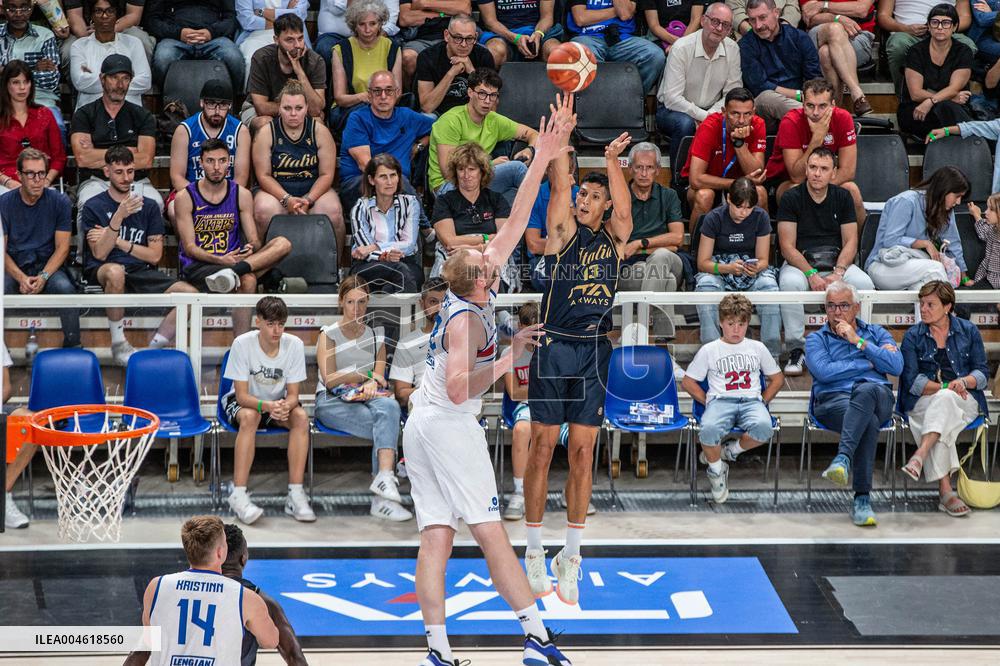 BASKET - Amichevole - Trentino Basket Cup - Italy vs Iceland