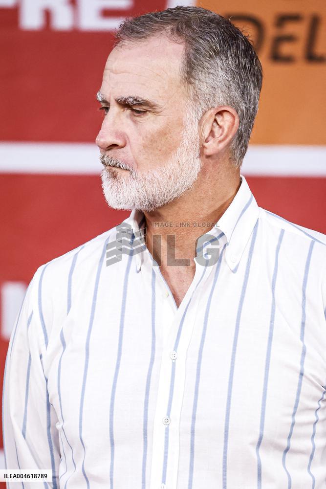 King Felipe VI At The 43rd King’s Cup Regata Trophies Gala - Mallorca