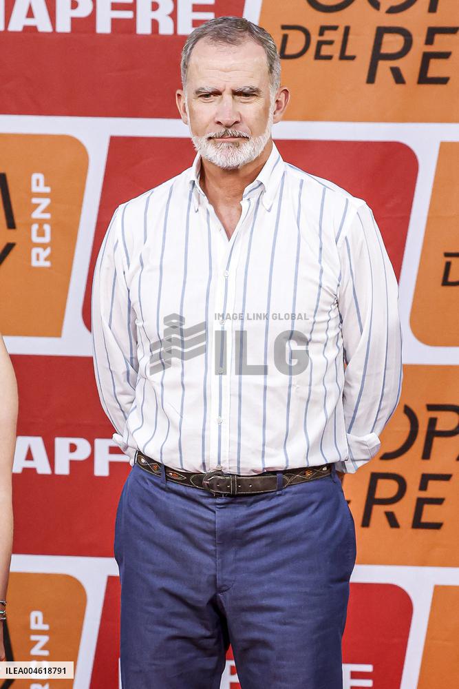 King Felipe VI At The 43rd King’s Cup Regata Trophies Gala - Mallorca