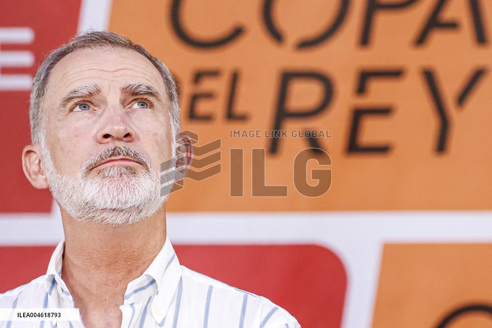 King Felipe VI At The 43rd King’s Cup Regata Trophies Gala - Mallorca