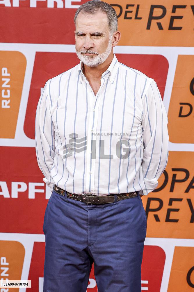 King Felipe VI At The 43rd King’s Cup Regata Trophies Gala - Mallorca