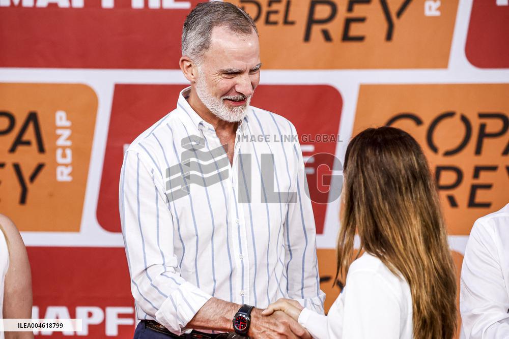 King Felipe VI At The 43rd King’s Cup Regata Trophies Gala - Mallorca