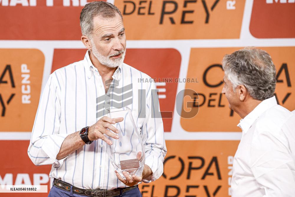 King Felipe VI At The 43rd King’s Cup Regata Trophies Gala - Mallorca
