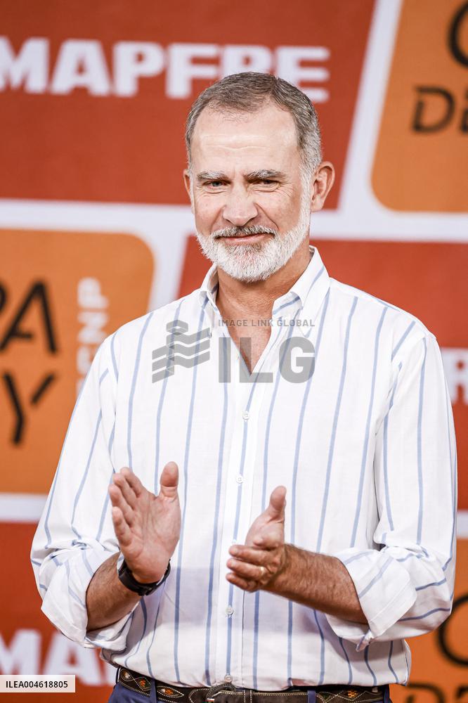 King Felipe VI At The 43rd King’s Cup Regata Trophies Gala - Mallorca