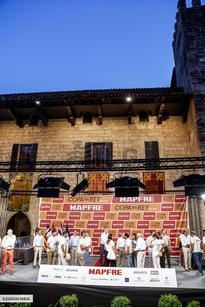 King Felipe VI At The 43rd King’s Cup Regata Trophies Gala - Mallorca