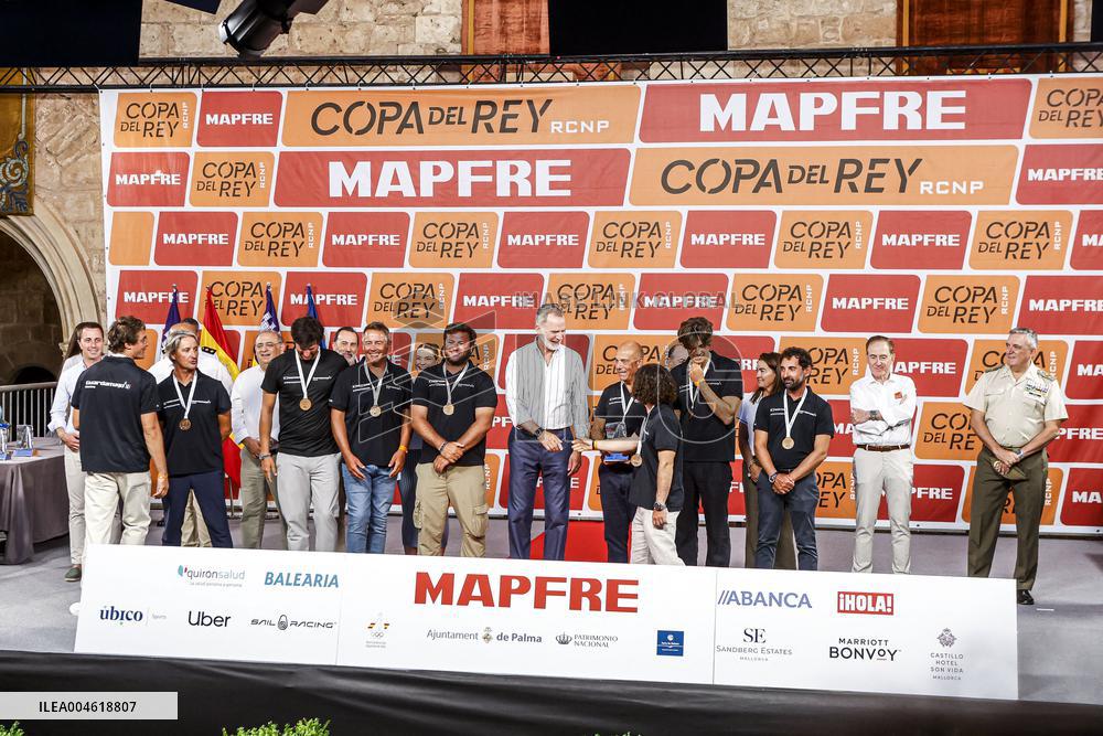 King Felipe VI At The 43rd King’s Cup Regata Trophies Gala - Mallorca