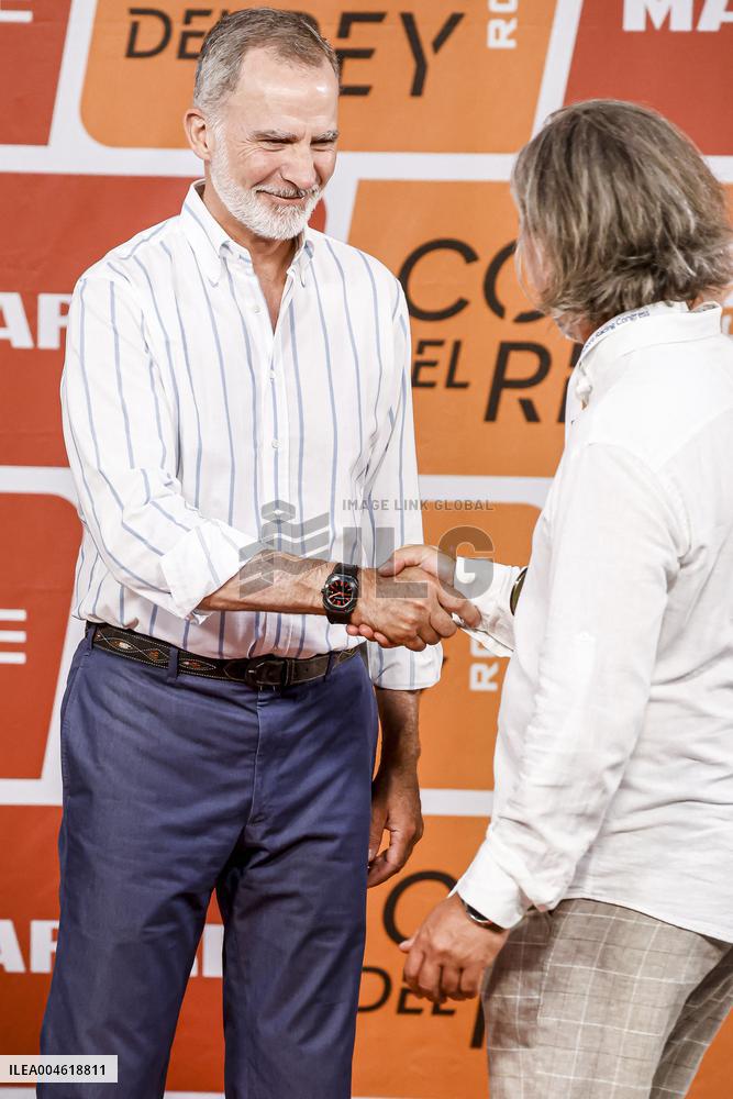King Felipe VI At The 43rd King’s Cup Regata Trophies Gala - Mallorca