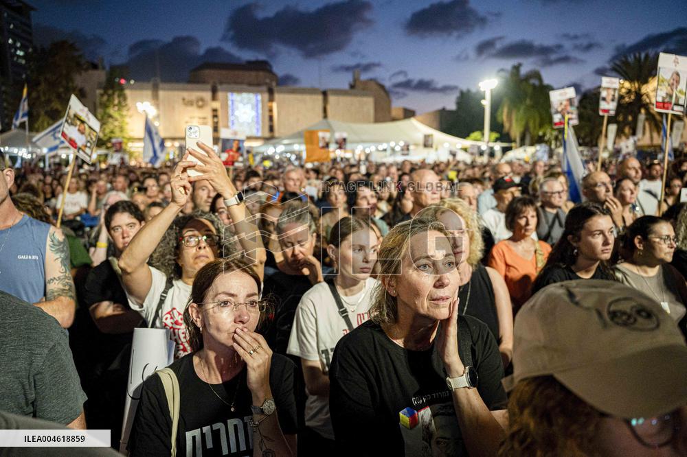 Hostage Families Demand Ceasefire and Deal - Tel Aviv