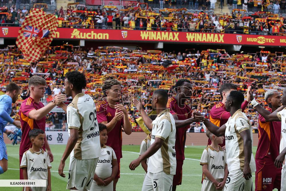 CALCIO - Amichevole - Lens vs Roma