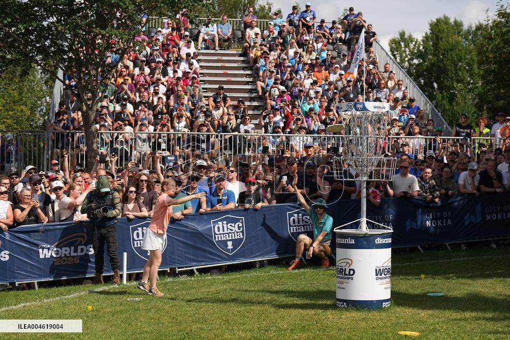 Frisbeegolf: MM-kilpailut (-3.8.)