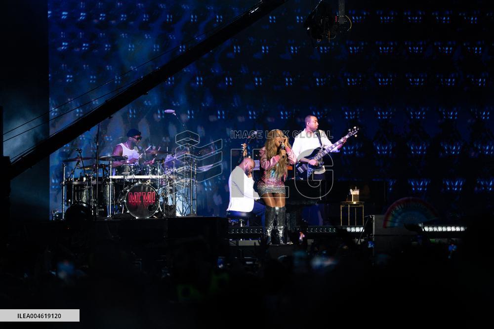 Mariah Carey Performs At Brighton Pride On The Park - UK