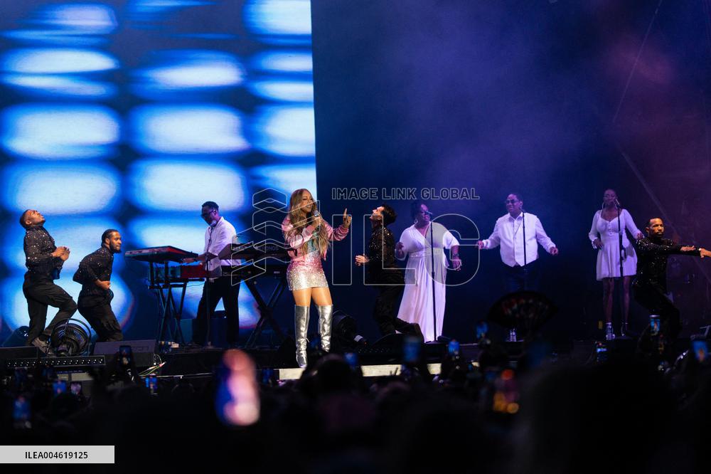 Mariah Carey Performs At Brighton Pride On The Park - UK
