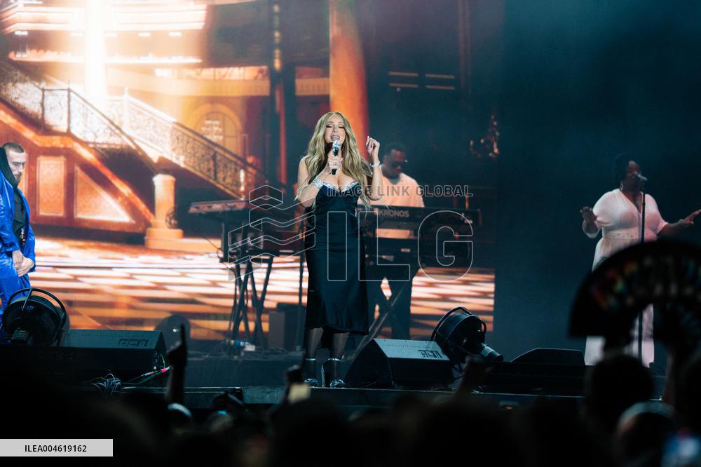 Mariah Carey Performs At Brighton Pride On The Park - UK