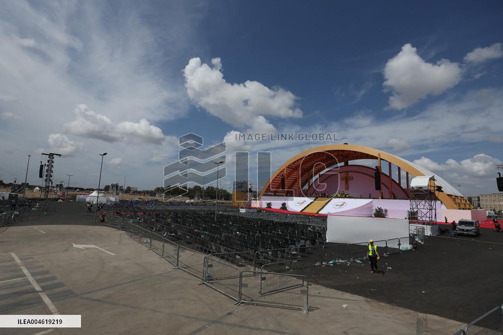 Pope Leo XIV Leads Mass For Youth Jubilee - Rome
