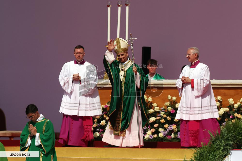 Pope Leo XIV Leads Mass For Youth Jubilee - Rome