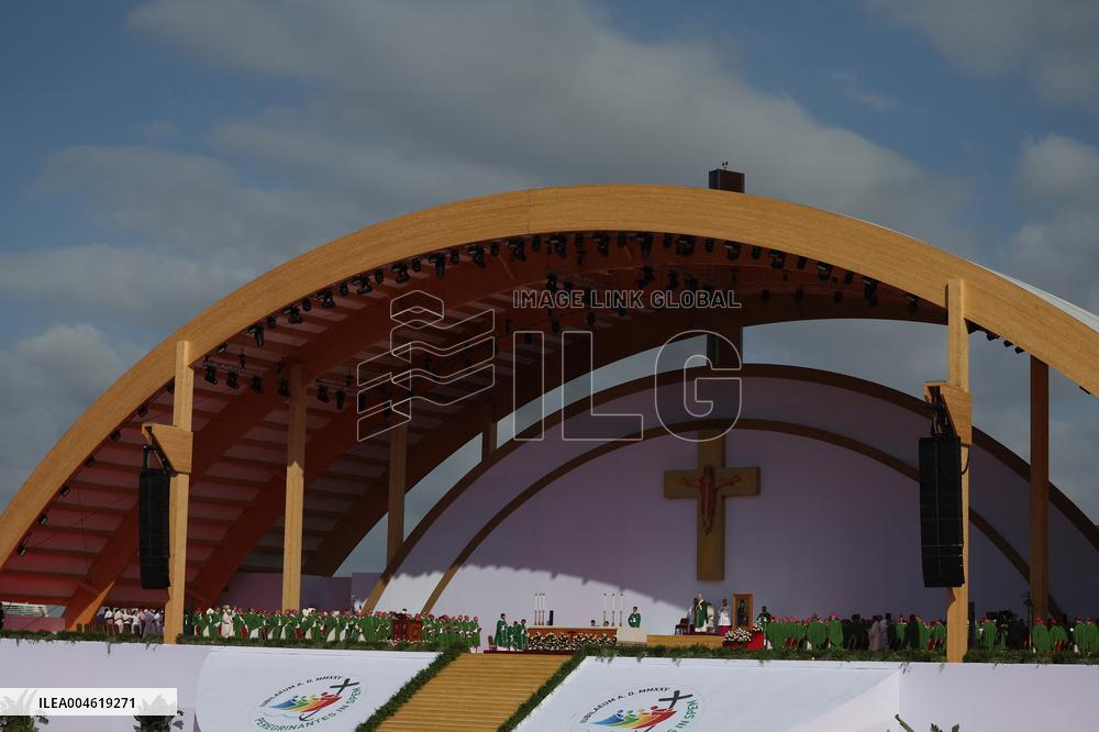 Pope Leo XIV Leads Mass For Youth Jubilee - Rome