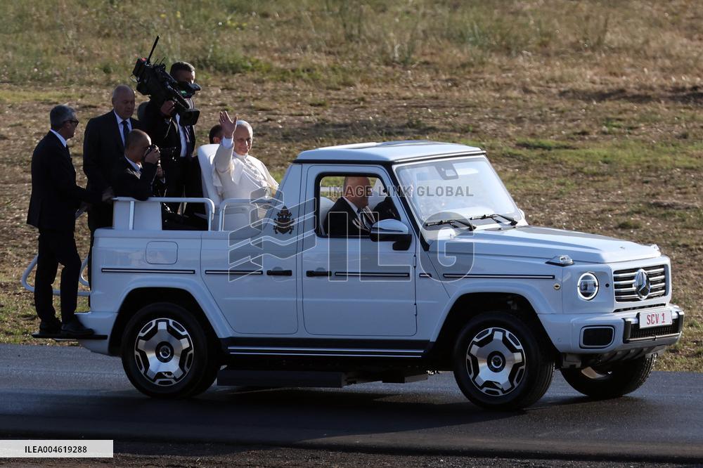 Pope Leo XIV Leads Mass For Youth Jubilee - Rome