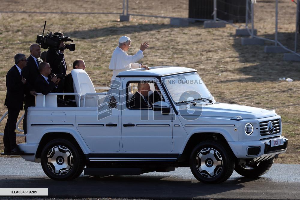 Pope Leo XIV Leads Mass For Youth Jubilee - Rome