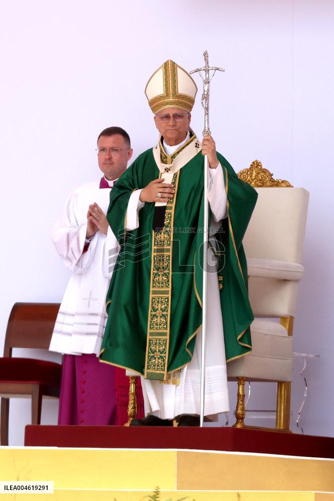 Pope Leo XIV Leads Mass For Youth Jubilee - Rome