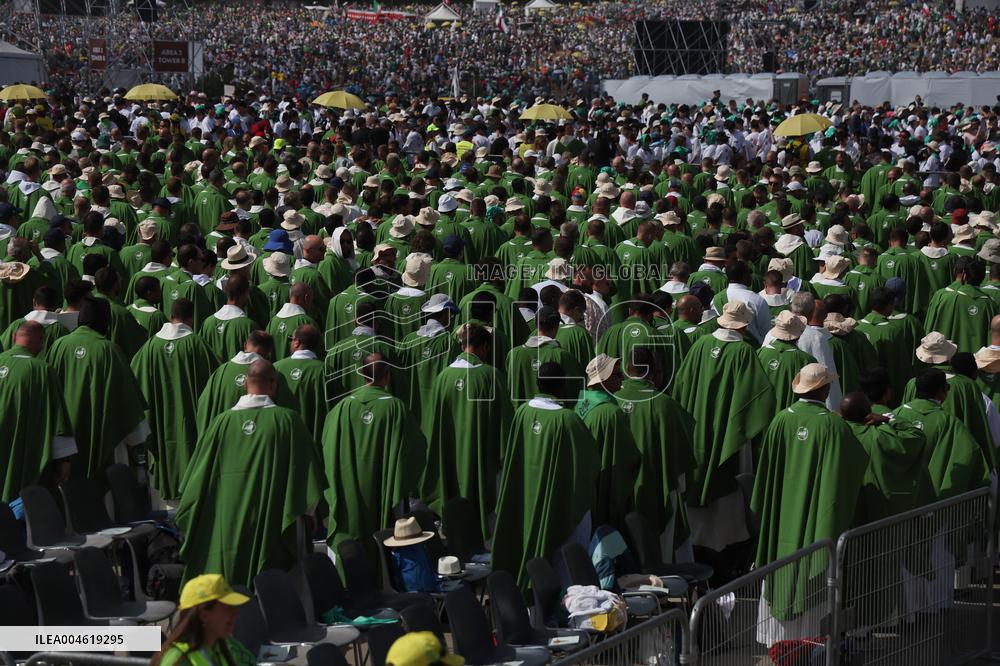 Pope Leo XIV Leads Mass For Youth Jubilee - Rome