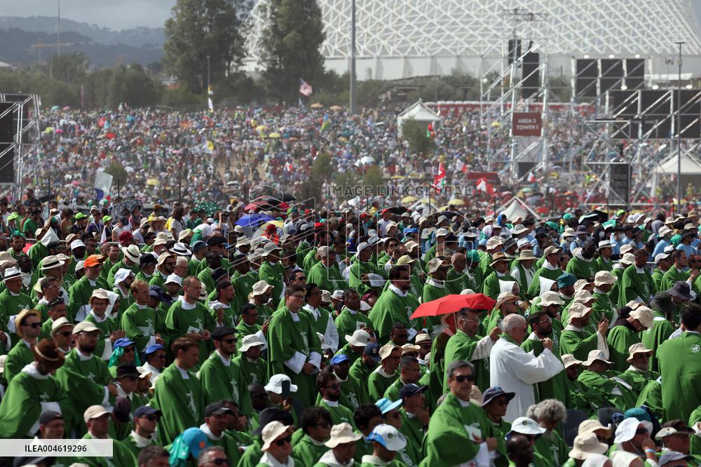 Pope Leo XIV Leads Mass For Youth Jubilee - Rome