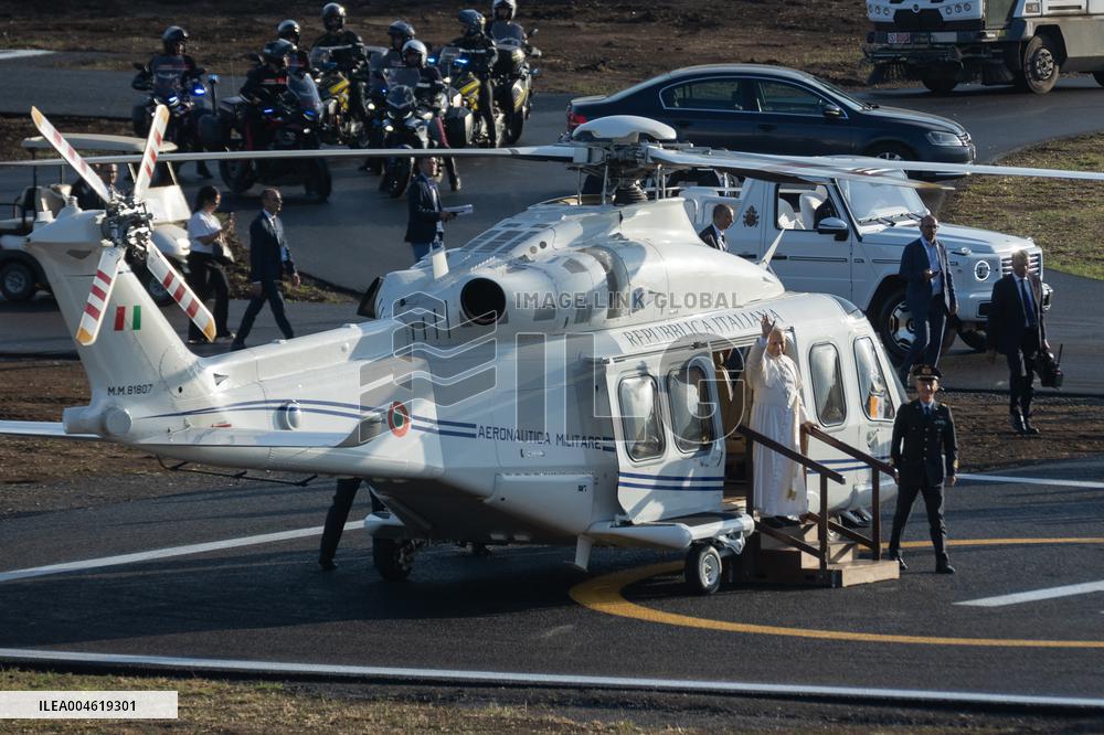 Pope Leo XIV Leads Mass For Youth Jubilee - Rome